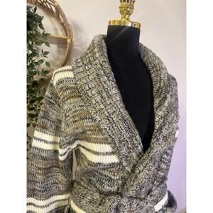 Chess King Wrap Cardigan Vintage Dark Academia Cabin Grandpa Sweater Cozy